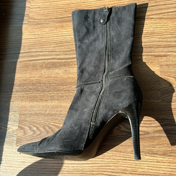 Carlos Santana stiletto heel boots with zipper accents - Picture 6 of 10